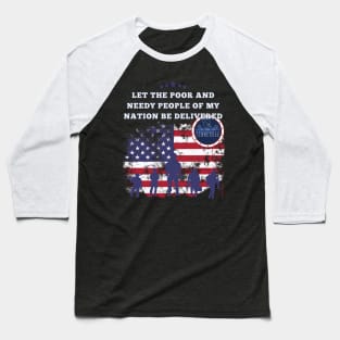 Tennessee-Let the poor and needy people of my nation be delivered Baseball T-Shirt